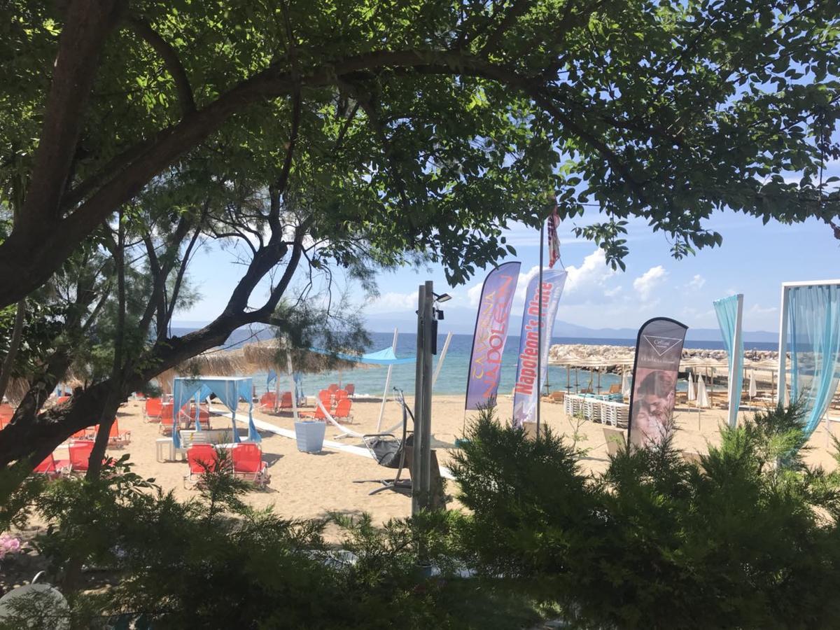 Studios On The Beach Skala Sotiros Bagian luar foto